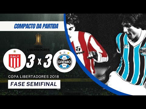 Estudiantes (ARG) 3 x 3 Grêmio Fase Semifinal Copa Libertadores 1983 _ COMPACTO
