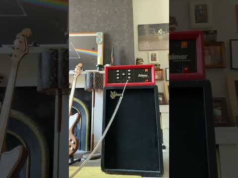 Selmer Treble n Bass 50 watt valve amp  70’s  - Red Tolex image 10