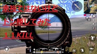 【PUBGモバイル】ドン勝ドン勝ドン勝１１キル【二人実況】