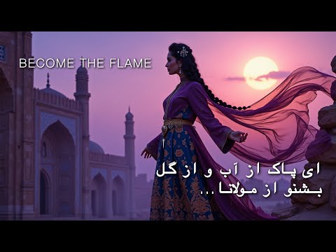 ای پاک از آب و از گل | Embrace the Fire of Love | Rumi  - مولانا