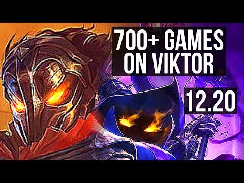 VIKTOR vs VEIGAR (MID) | 13/1/4, Legendary, 700+ games | EUW Master | 12.20