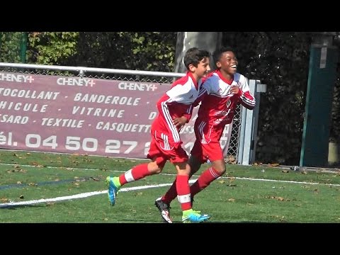U13 FC Annecy match amical