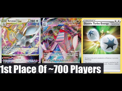 1st Place ARCEUS Vstar & DURALUDON Vmax Deck