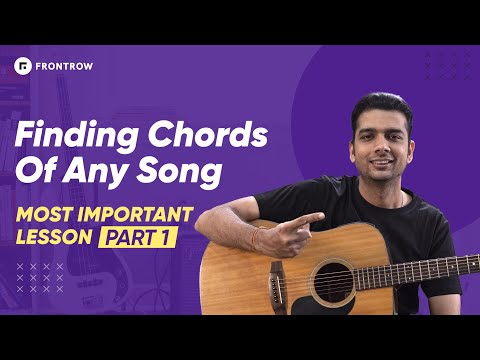 How to find CHORDS of a Song on Guitar | Part 1 | Guitar Tutorial | @Siffguitar