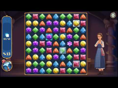 Beauty and the Beast Perfect Match Level 31 - NO BOOSTERS 👸👸👸