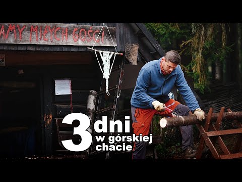 ZAWP 74 - Chata w górach i przepyszne posiłki z żeliwnej patelni 4K ASMR