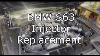 BMW S63TU M5 M6 Injector Replacement
