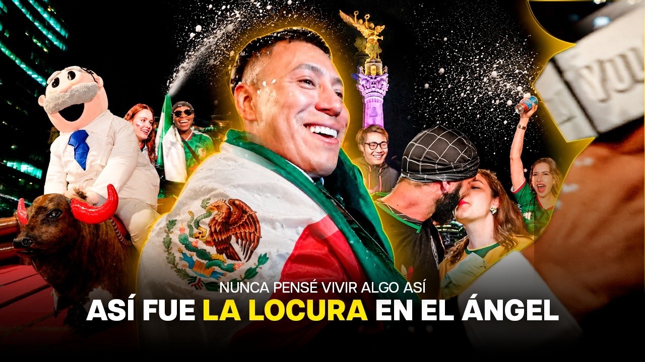 Así CELEBRAMOS en el ÁNGEL de la INDEPENDENCIA!! 🚫(Sin Censura)