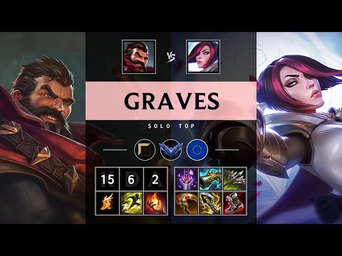 Graves Top vs Fiora - EUW Diamond Patch 25.06