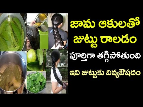 Benefits of Guava Leaves For Hair | Health and Beauty Tips | VTube Telugu Video