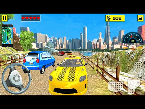 Pick up Passenger in City Taxi Driving Sim #2 -  Countryside Exploring! Android gameplay