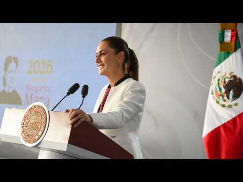 Homicidio doloso baja 40 por ciento, cifra más baja desde 2016. Conferencia presidenta Sheinbaum