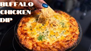BUFFALO CHICKEN DIP | HIGH PROTEIN, LOWER FAT | BARIATRIC-FRIENDLY | VSG MEAL