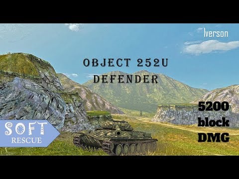 Object 252U : 4800 Damage , 4 Frags [1vs3] - WOT BLITZ -