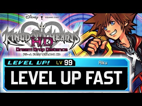 Kingdom Hearts Dream Drop Distance - Fast EXP & Link Points!