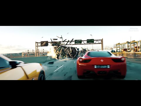 Zerrin Temiz & Serhat Durmus | Hislerim (Deep Remix) (TRANSFORMERS) [Chase Scene] 4K