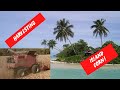 Harvesting Corn On A Tropical Island