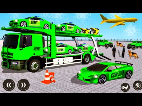 CAR TRANSPORTER TRUCK DRIVING SIMULATOR 3d ! New Car Transport Truck Game. Trailer Trucks Driver .