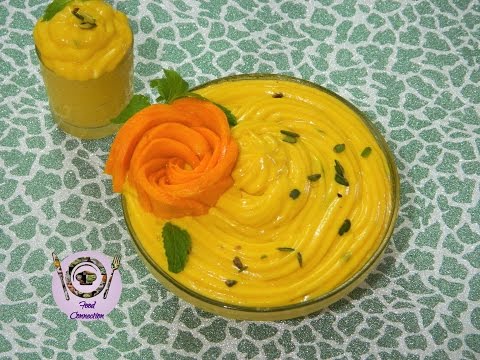 Mango Shri Khand | आम श्रीखंड | Mango Yogurt  - By Food Connection Video