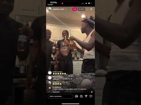 Quando Rondo Goes Live On Instagram (6/29/24)