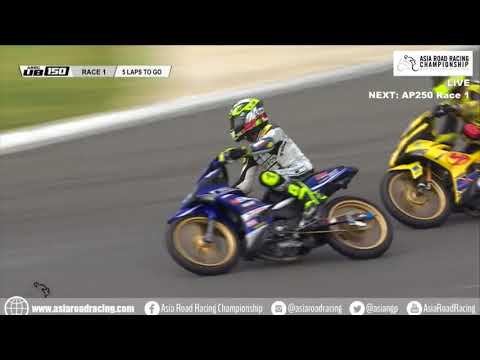 [REPLAY] Underbone 150cc Race 1 Highlights - 2017 Rd6 Thailand
