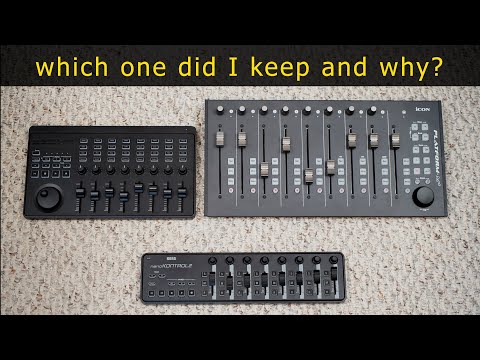 NanoKontrol Studio VS NanoKontrol 2 VS  the Platform M+ control surface review