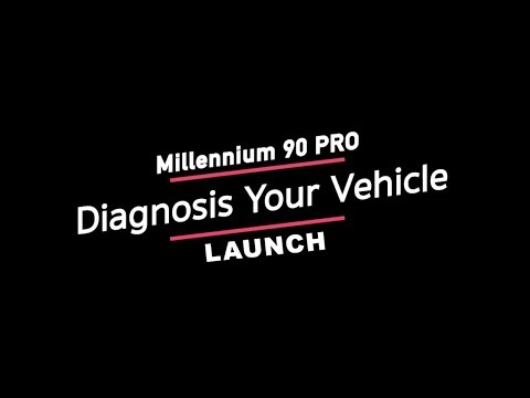 Launch | Millennium 90 Pro: Diagnoses Your Vehicle
