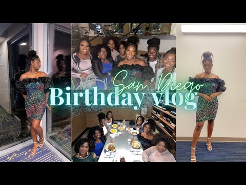 VLOG | Birthday trip to San Diego (Belmont Park, Spa Day, Dinner + more) #birthdayvlog