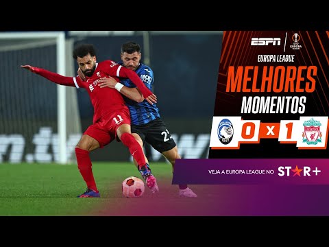 Gols e lances de Atalanta x Liverpool