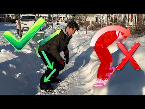 Great Snowboarding Comes From 2 Positions (At-Home Training)