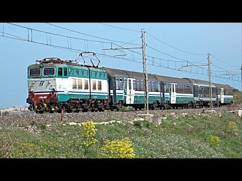 [HD - Treni] E656.009 + Treno Intercity 1959 da Roma Termini in transito nei pressi di Lentini!