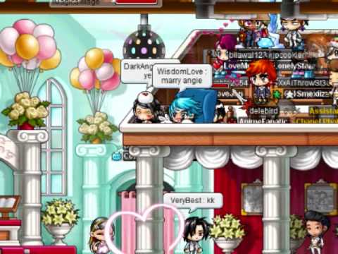 Chris and Angela's Maplestory  wedding