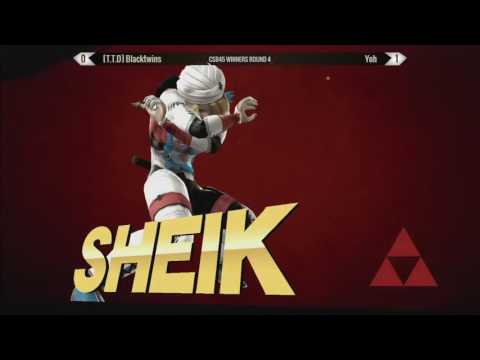 CSB 45 - LGS EMG Blacktwins (Sheik) vs Yoh (Mario) - SSB4 Winners Finals