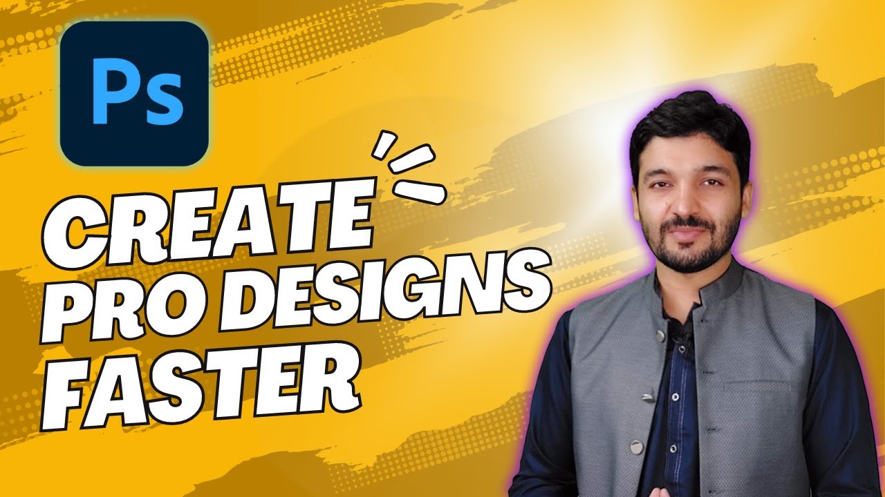 Design Like PRO in MINUTES! Photoshop + Freepik Templates