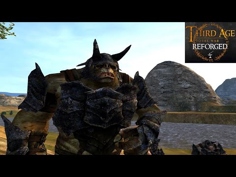 THE ENCAMPMENT AT GALADHOR (New Map) - Third Age: Total War (Reforged)