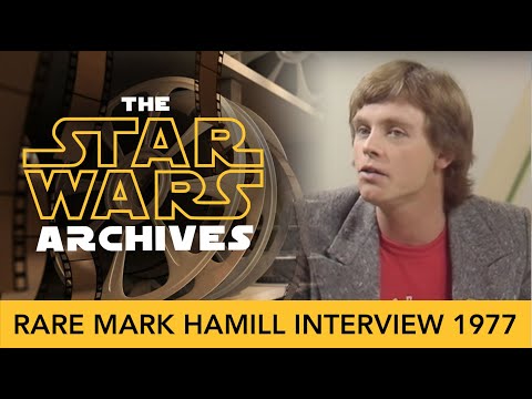 RARE Mark Hamill Original Star Wars BBC "Blue Peter" Interview (1977)