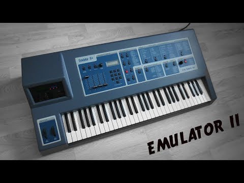 E-MU EMULATOR II - Sampling Synthesizer (1984) Legendary EII sounds