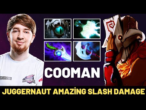 COOMAN Juggernaut Amazing Slash Damage 7.31 Dota 2