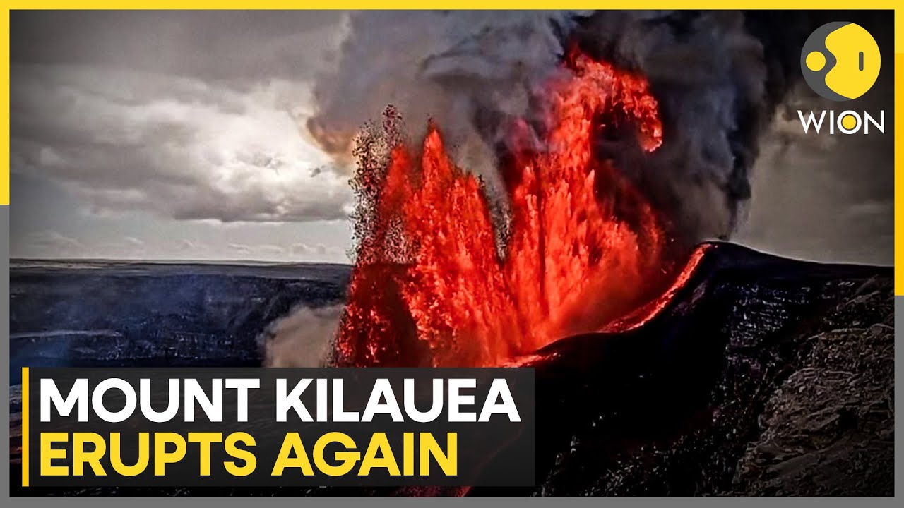 Hawaii: Kīlauea Volcano Nears 40th Eruption As Lava Fountaining Imminent | WION
