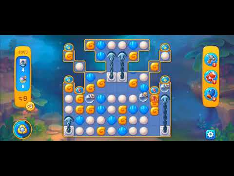 Fishdom Easy Level 9363 ( with ingame lightning and bomb boosters) @choraelmin