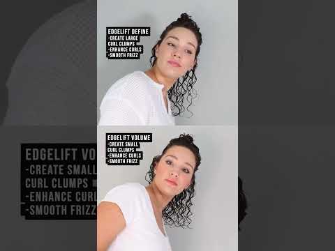 Define vs Volume EdgeLift brush 💕 #bouncecurl #stylingbrush #hair #styling