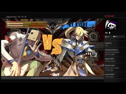 GGXrdR PSN 11/3/16 - ElvenShadow (Faust) vs Hamad (Ky) FT5