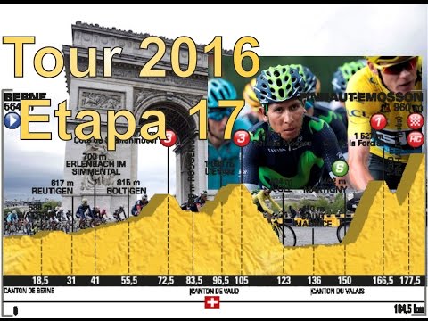 Tour de Francia 2016 resumen etapa 17 FROOME ataca y aumenta diferencia Caracol TV - Goga - Rubencho