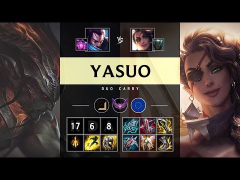 Yasuo ADC vs Samira: Godlike - EUW Master Patch 14.24