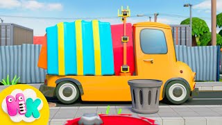 The Garbage Truck 🚚 Song for Kids | HeyKids Nursery Rhymes