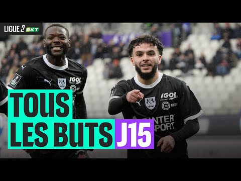 Tous les buts de la 15ème journée - Ligue 2 BKT 24/25