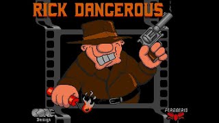 Best Commodore 64 Games - Rick Dangerous (1989 Core Design)