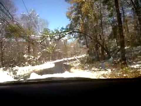 New Fairfield,CT - After Snowstorm - 10-30-11 pt 2