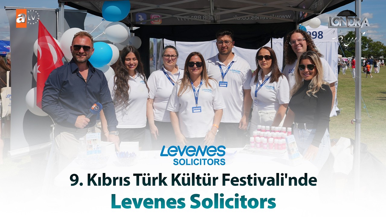 9. Kıbrıs Türk Kültür Festivali'nde Levenes Solicitors.