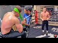 CANELO ALVAREZ BUILDING MONSTER NECK DOING EXERCISES TO TAKE CALLUM SMITH PUNCHES